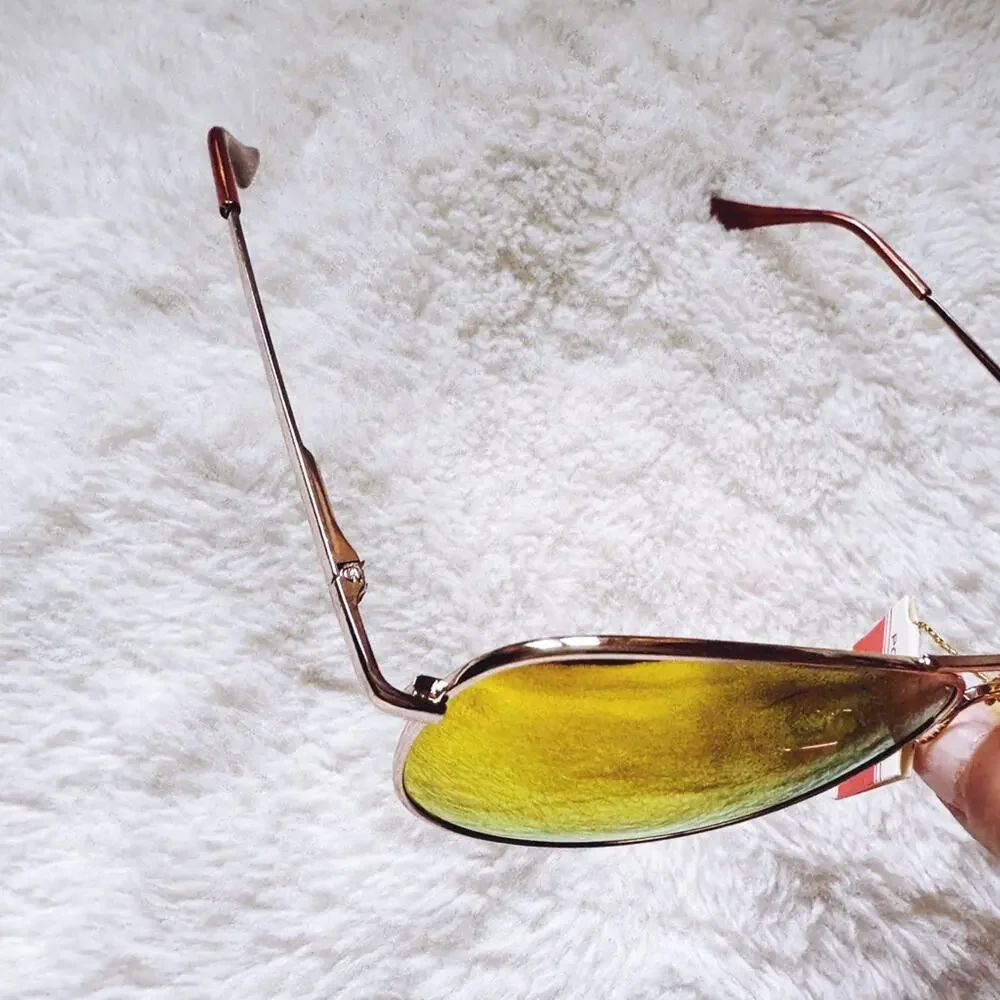 Zane Orange Polarized Mirrored Sunglasses